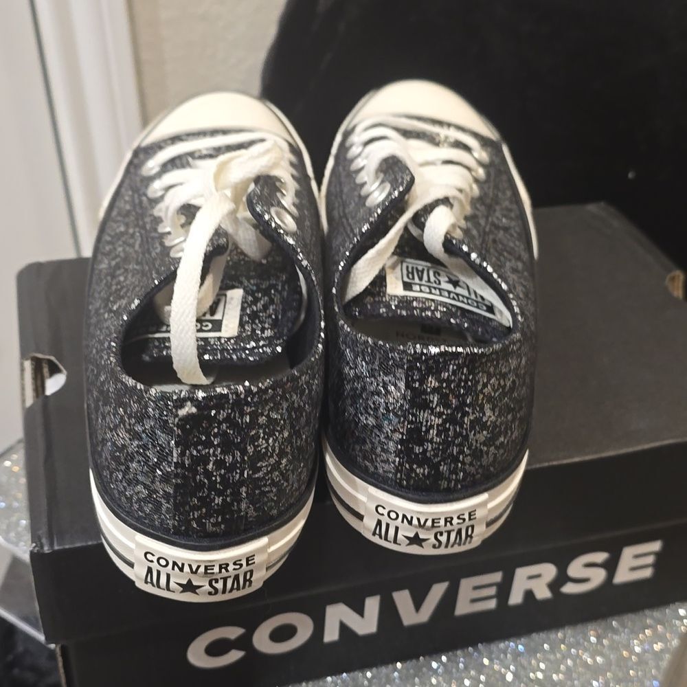 Converse Chuck Taylor All Star Low Top- Black/Multi - Picture 11 of 11